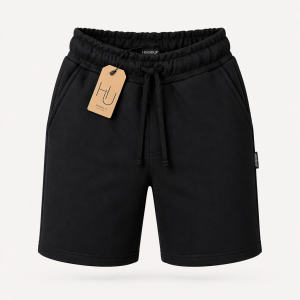 Βερμούδα μαύρη unisex hoodup®